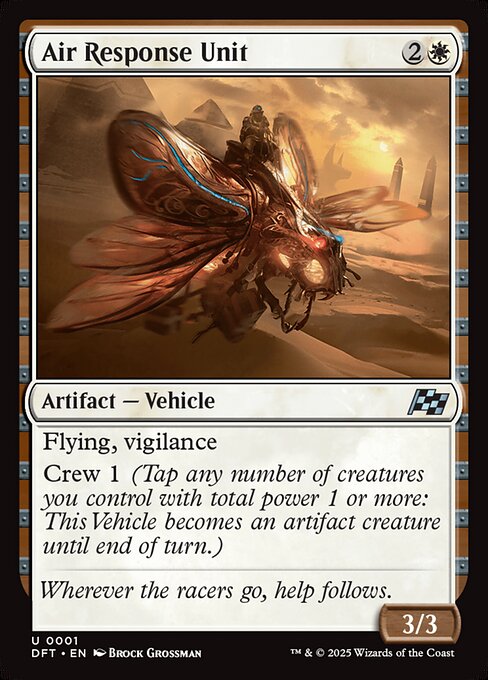 0001 Air Response Unit - Aetherdrift - MTG Card